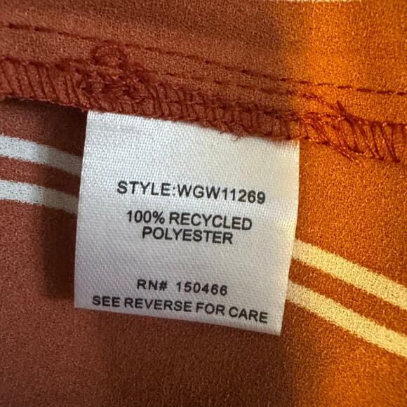 41 Hawthorn V-Neck Tank Top XL NWT Red White Stripe Sleeveless Adjustable Straps - Picture 8 of 8